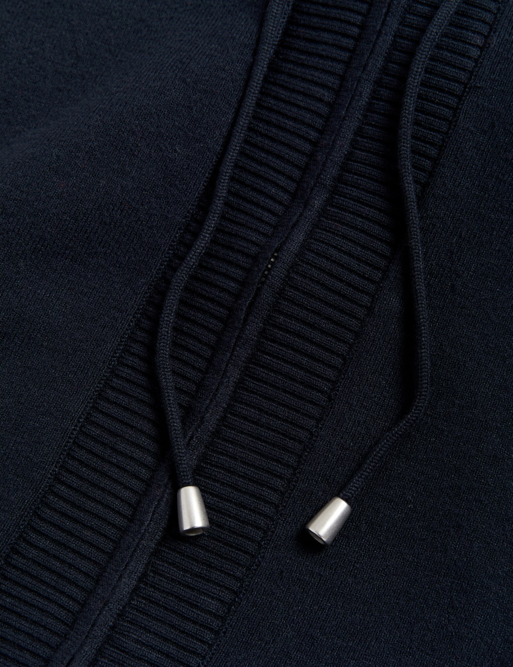 Soft Touch Textured Zip Up Relaxed Hoodie image 6