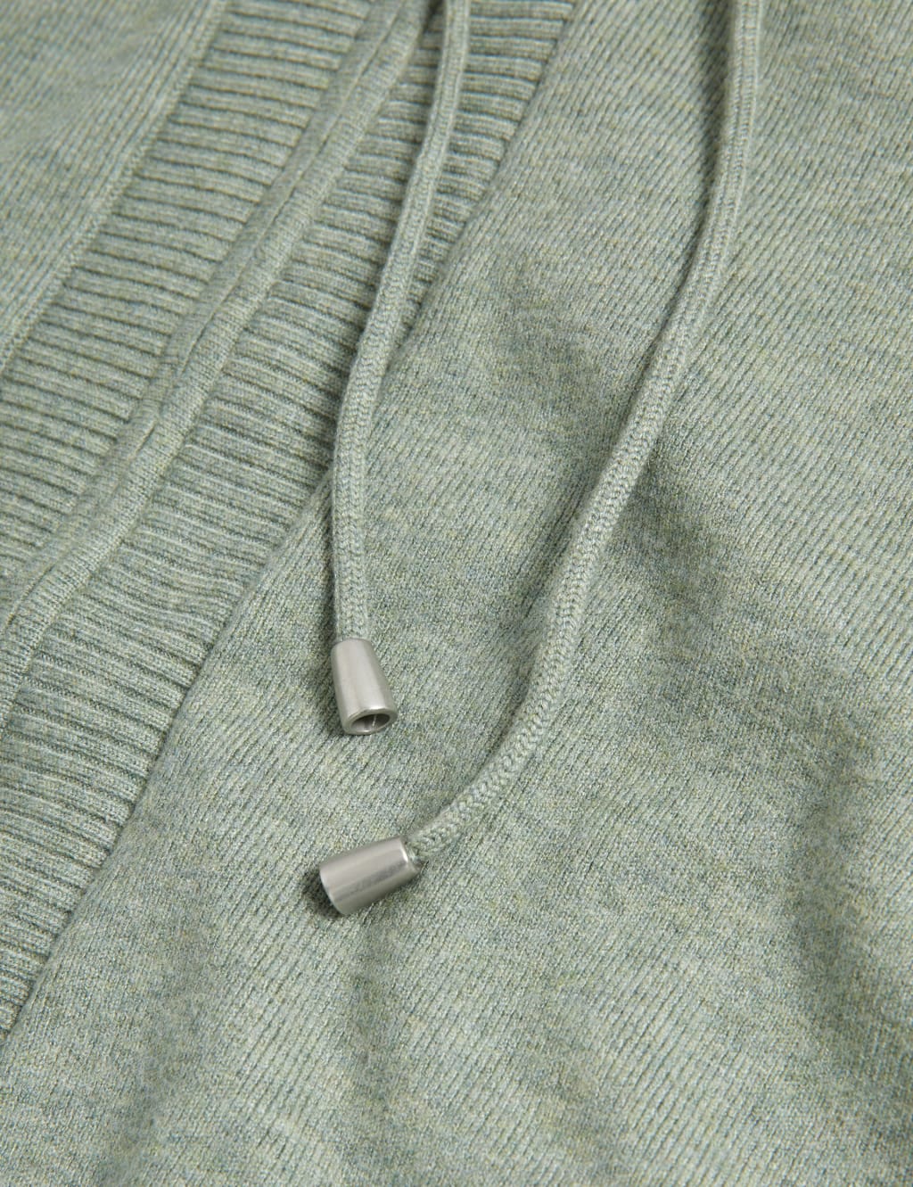 Soft Touch Textured Zip Up Relaxed Hoodie image 6