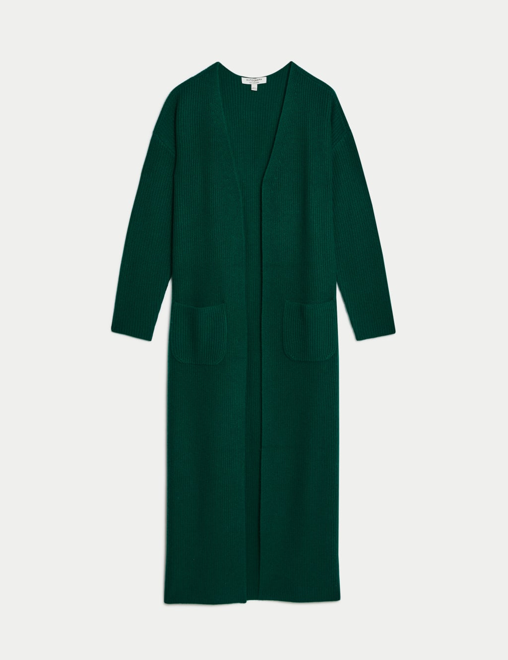 Merino Wool With Cashmere Longline Cardigan image 2