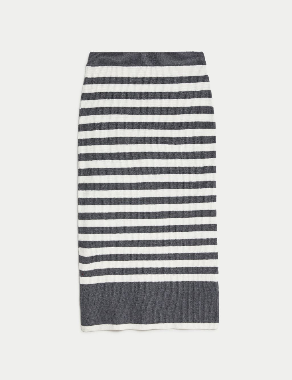 Striped Knitted Midi Skirt image 2