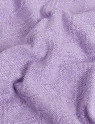 

M&S Collection Top de punto de tacto suave de escote en pico texturizadoWomens - Dusted Lilac, Dusted Lilac