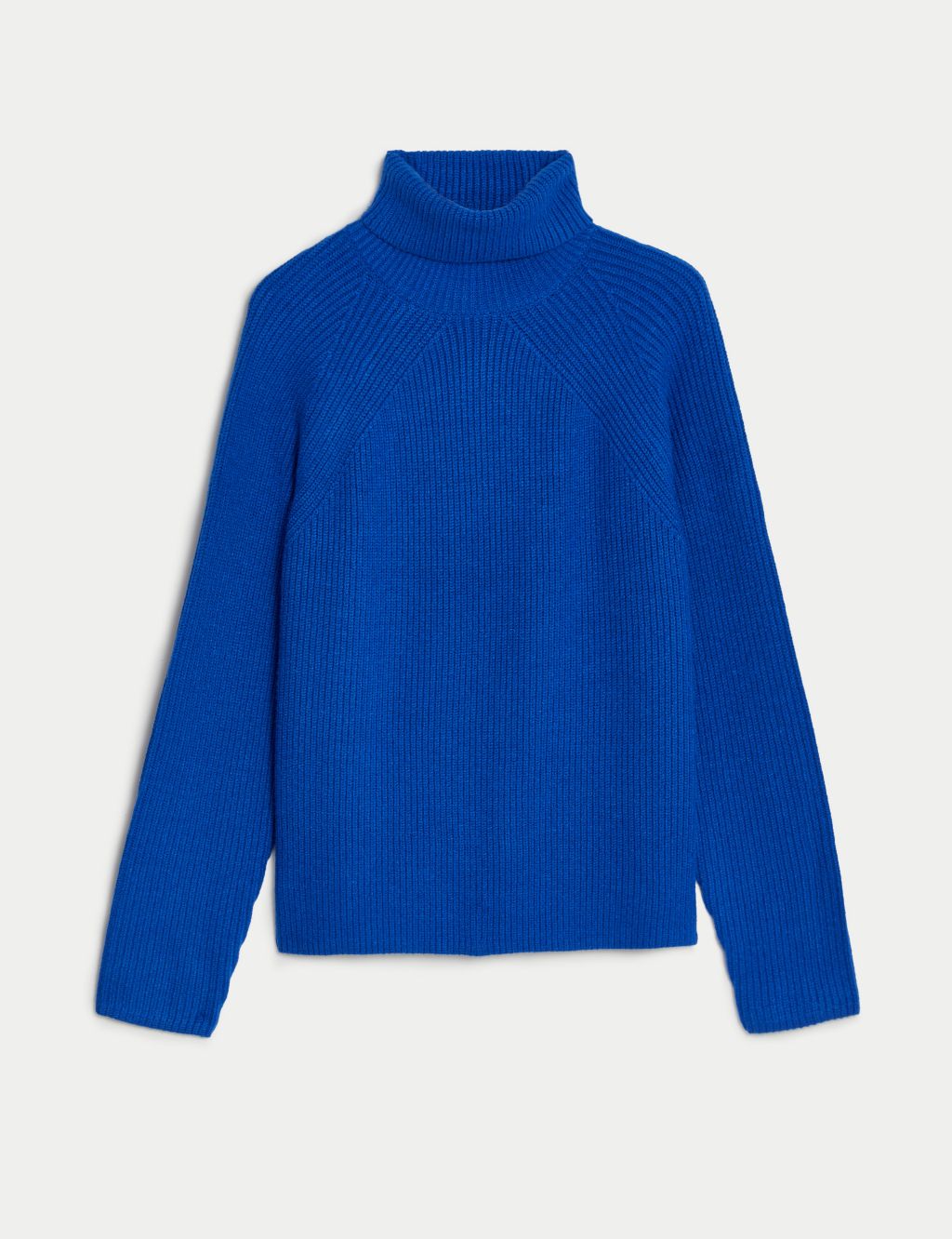 Soft Touch Ribbed Roll Neck Jumper image 2