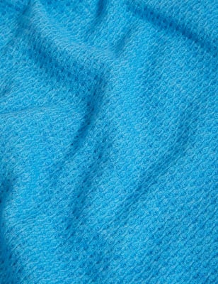 

Womens M&S Collection Soft Touch Textured Relaxed Jumper - Turquoise, Turquoise