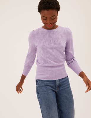 Marks and shop spencer lilac jumper