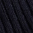 Ribbed Crew Neck Knitted Top - midnightnavy