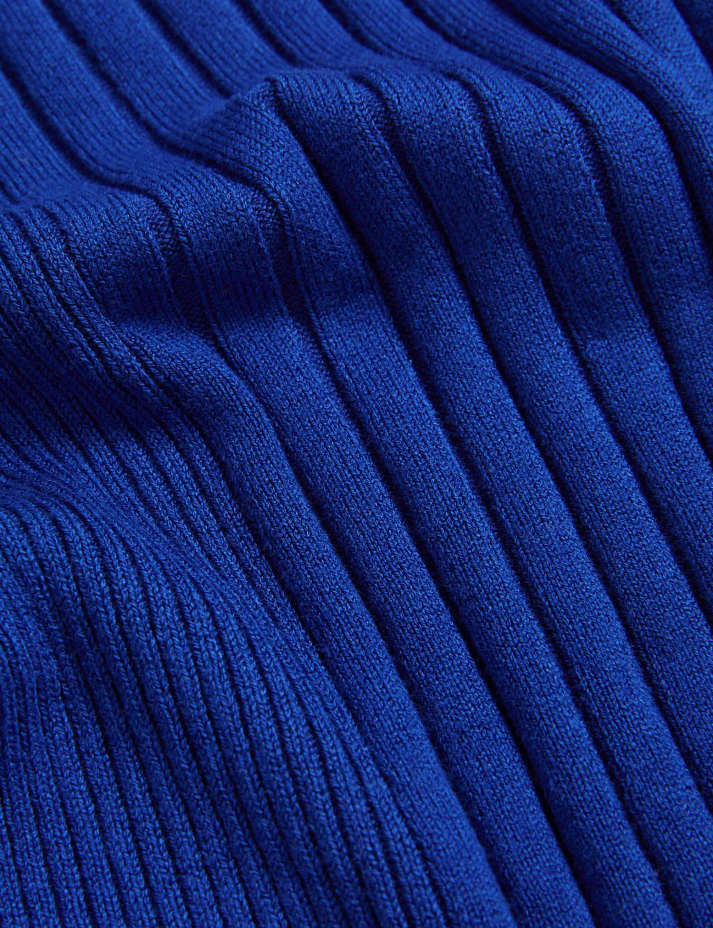 Ribbed Crew Neck Fitted Knitted Vest image 5