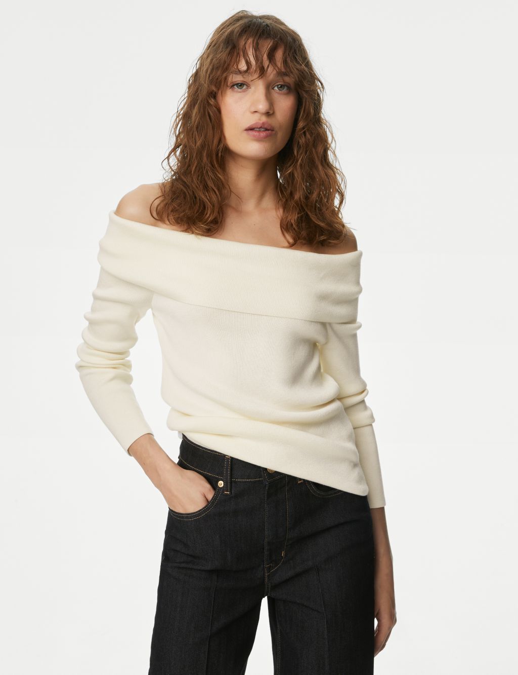 Ribbed Knitted Top