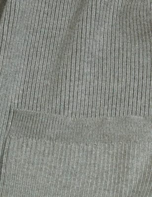 

Womens M&S Collection Ribbed Edge to Edge Longline Cardigan - Onyx, Onyx