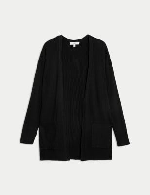 Black cardigan hotsell womens m&s