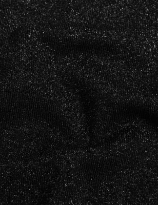 

M&S Collection Jersey con cuello chimenea con brillosWomens - Black, Black
