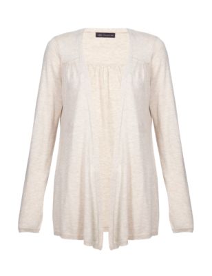 Peplum Open Front Cardigan | M&S Collection | M&S