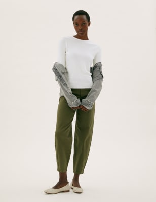 

Womens M&S Collection Crew Neck Jumper - Light Cream, Light Cream