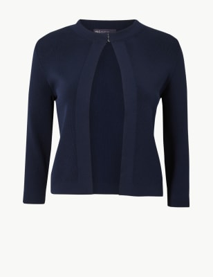 three quarter sleeve cardigans