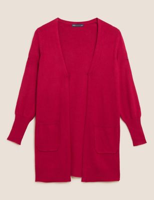 M&S Womens Relaxed Longline Cardigan