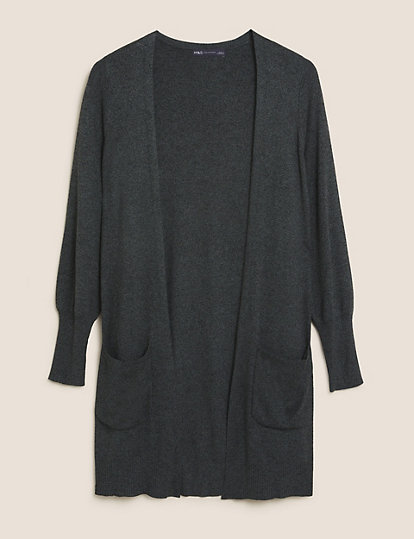 Relaxed Longline Cardigan