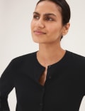 Crew Neck Cardigan
