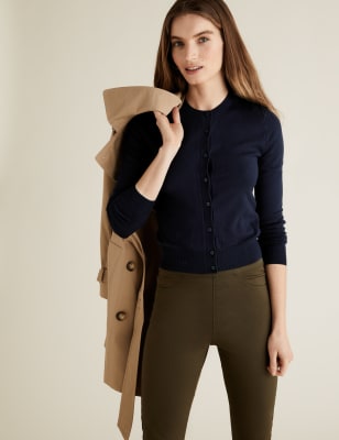 PETITE&nbsp;&ndash; Gilet &agrave; encolure ronde