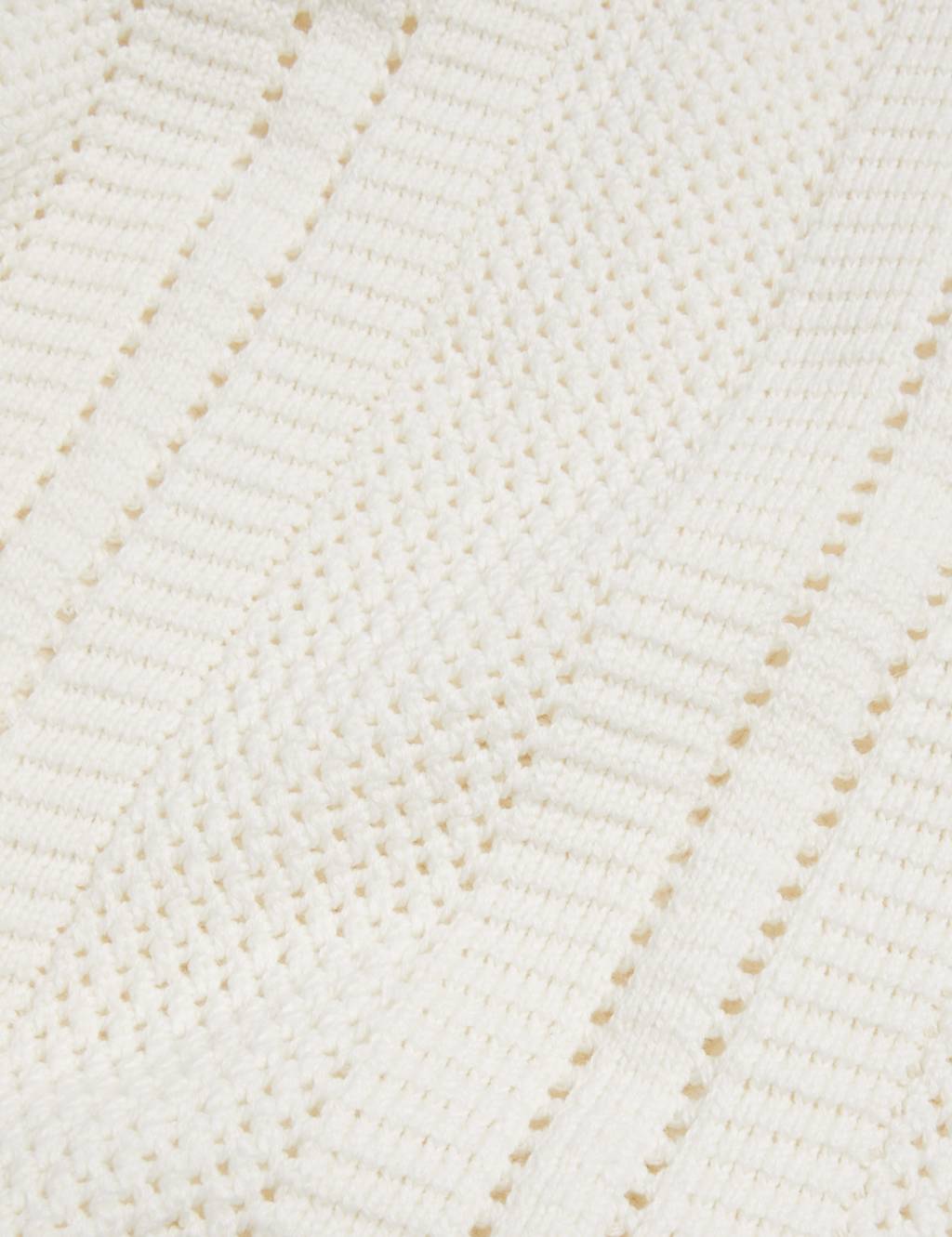 Cotton Rich Textured Crew Neck Jumper image 5