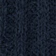 Textured V-Neck Jumper - navy