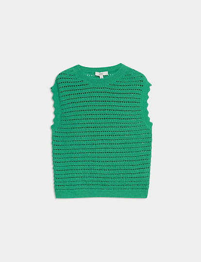 Sleeveless Knit Jumpers