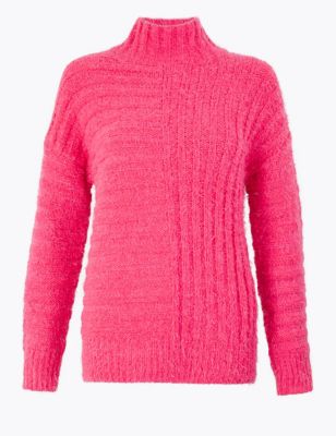 Textured Chenille Relaxed Jumper | M&S Collection | M&S