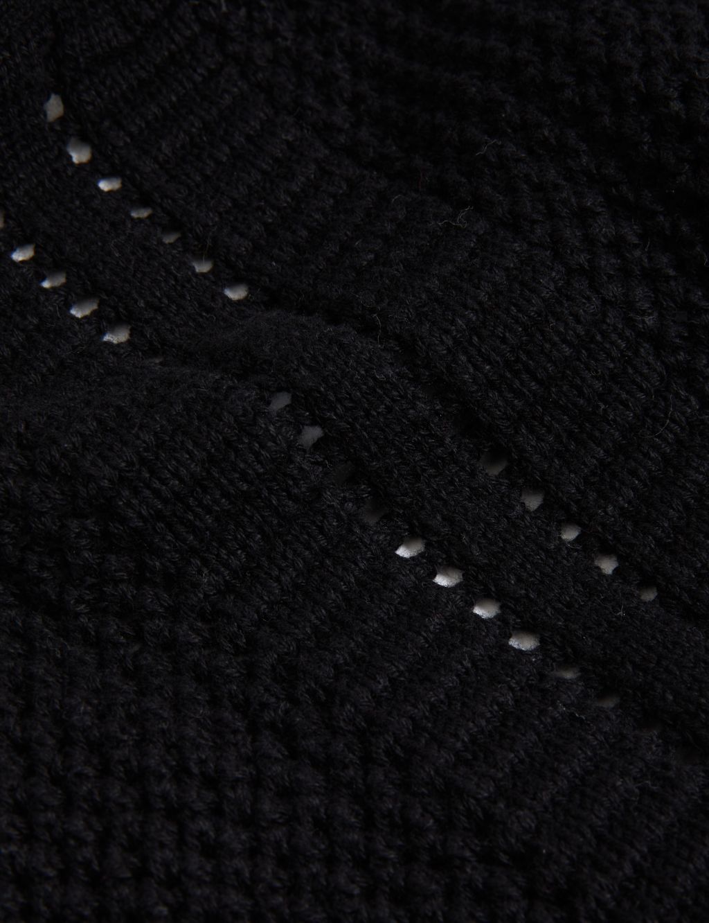 Cotton Rich Textured V-Neck Cardigan image 5