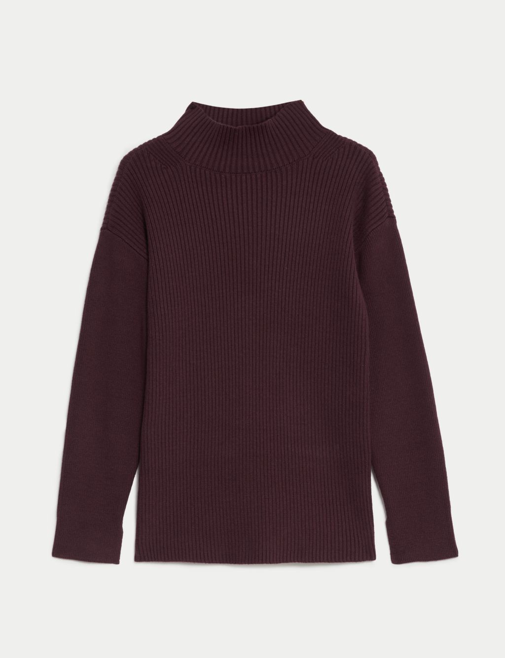 Cotton Rich Jumper With Merino Wool image 2