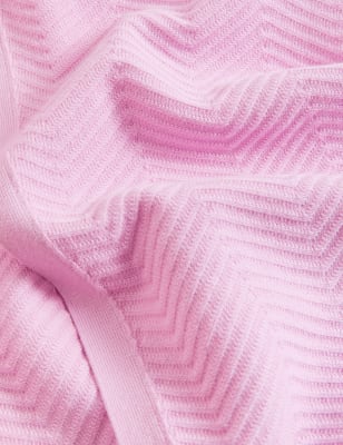 

Womens M&S Collection Cotton Rich Textured Relaxed Cardigan - Cool Pink, Cool Pink