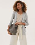 Pure Cotton Relaxed Cardigan