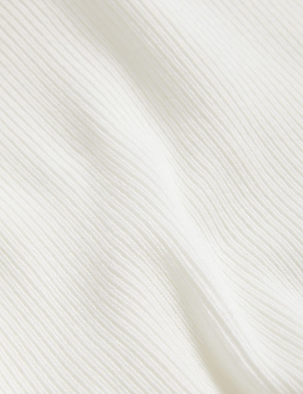 Cotton Rich Ribbed Collared Knitted Top image 5