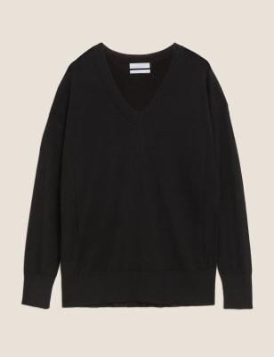 marks and spencer merino wool jumpers