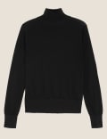 Pure Merino Wool Roll Neck Jumper