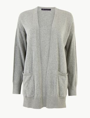 Pure Cotton Open Front Cardigan | M&S Collection | M&S