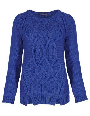 Cable Knit Jumper with Wool | M&S Collection | M&S