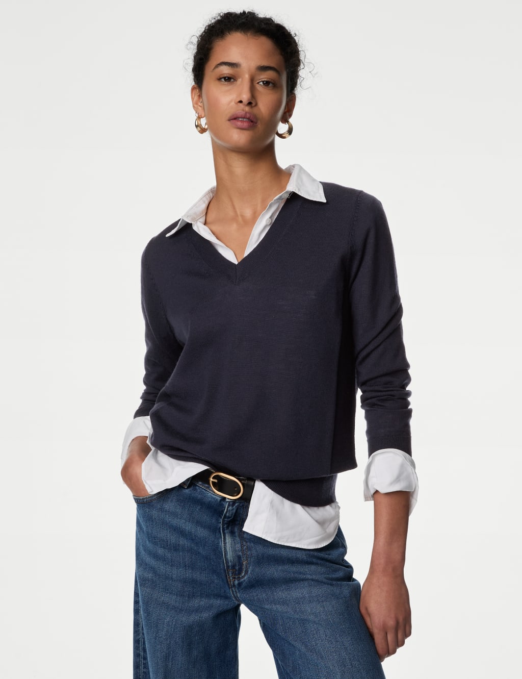 Long sleeve jumper womens hot sale