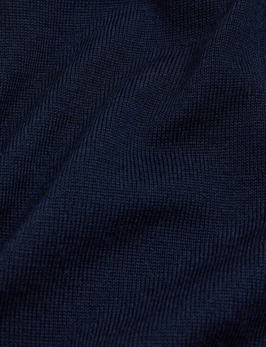 Pure Merino Wool Collared Knitted Top image 6