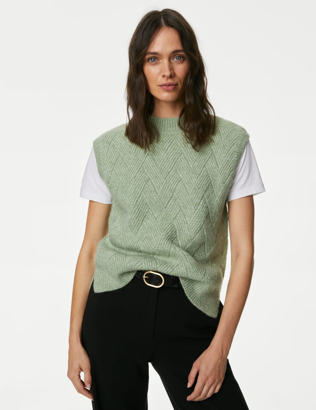 by DOE - Textured Knitted Vest