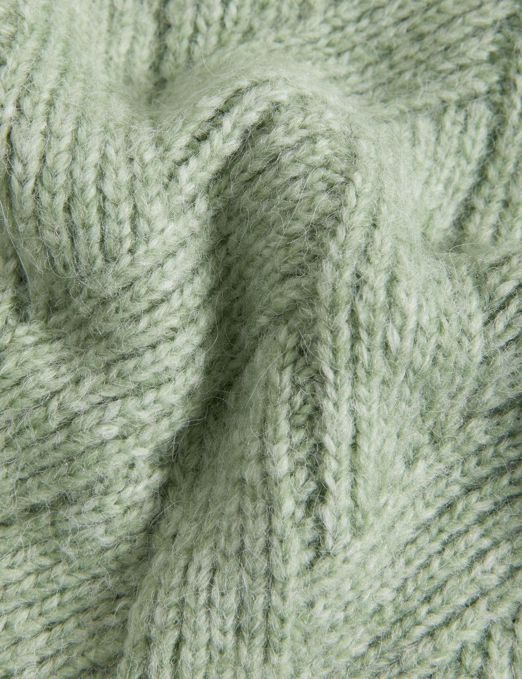 Textured Knitted Vest with Wool image 6
