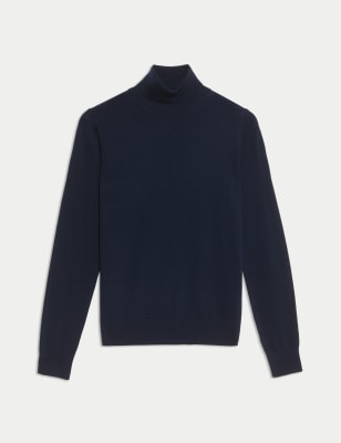 Pure Merino Wool Crew Neck Jumper M S Collection M S