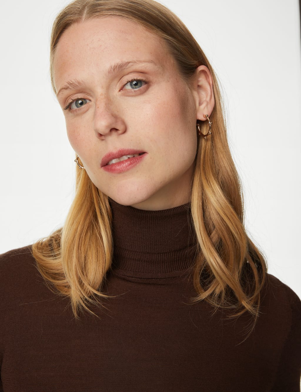 Pure Merino Wool Roll Neck Jumper image 4