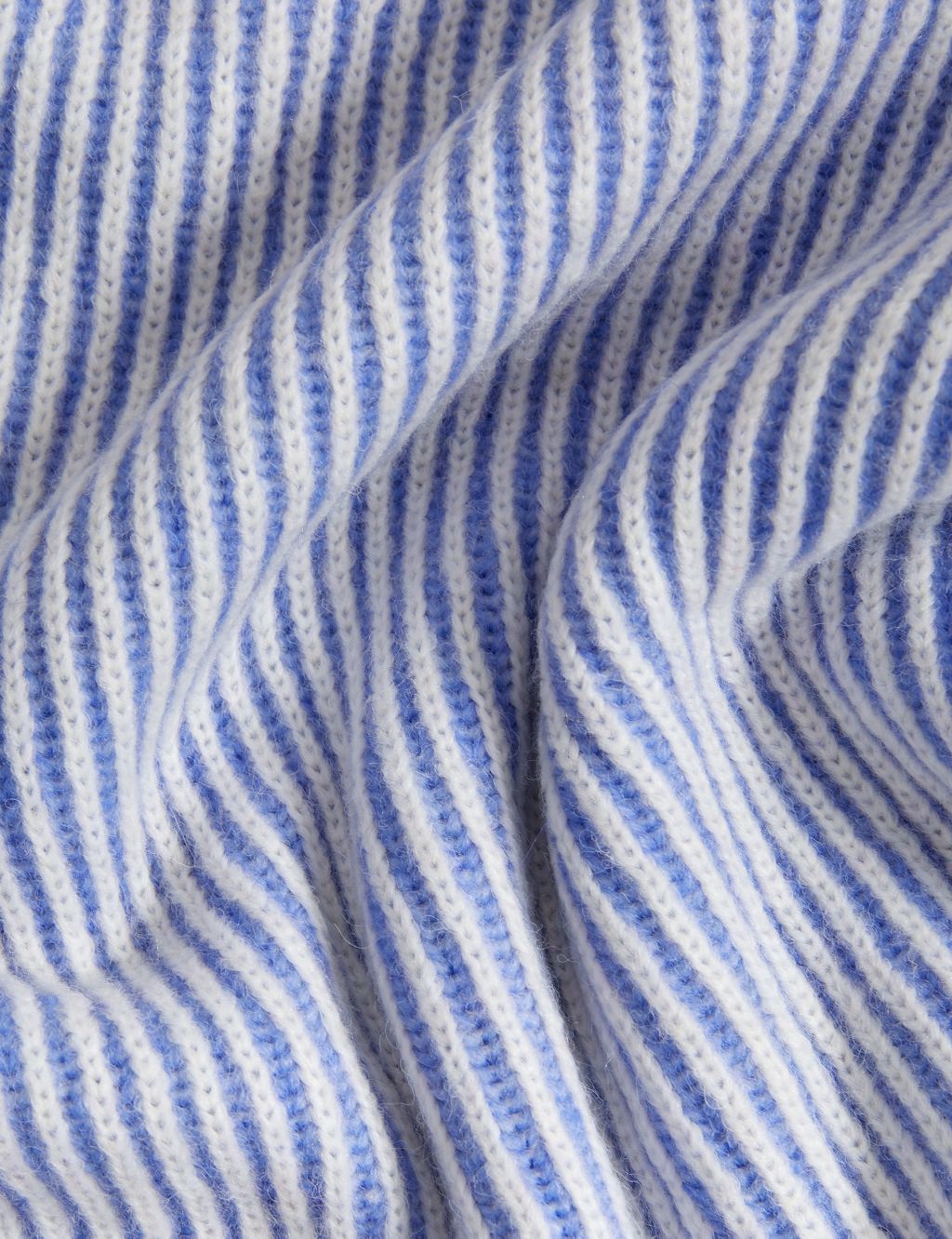 Recycled Blend Striped Ribbed Jumper image 6