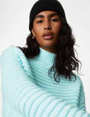 M&s womens sale polo neck jumpers