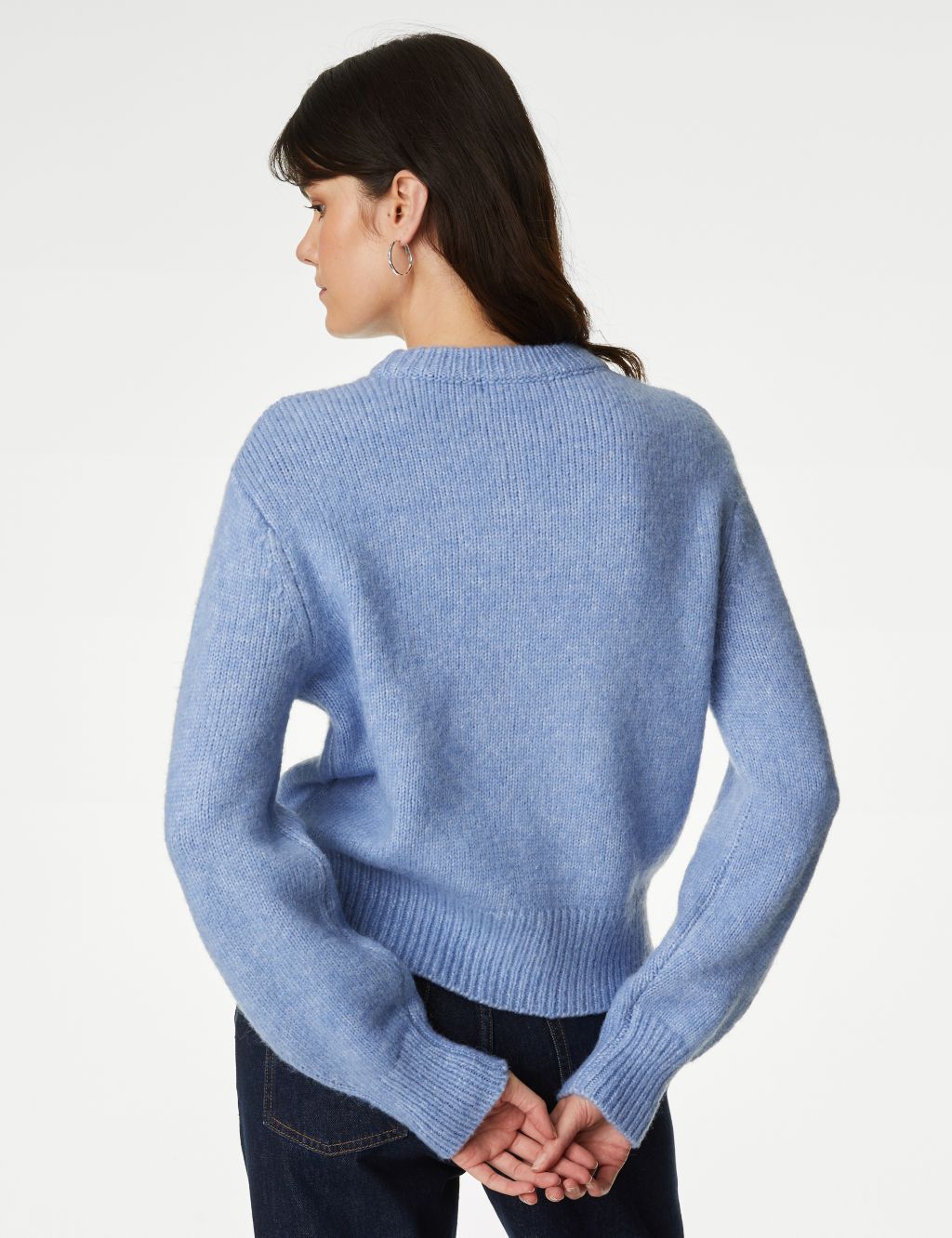 Crew Neck Jumper with Wool image 5