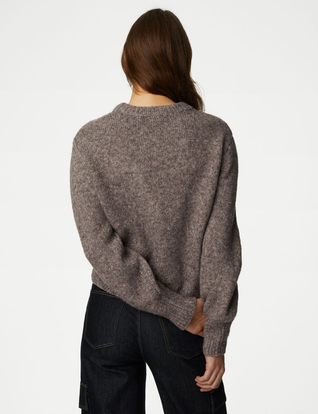 Crew Neck Jumper with Wool image 5