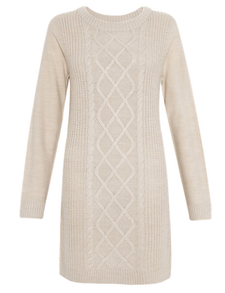 Cable Knit Dress | M&S Collection | M&S