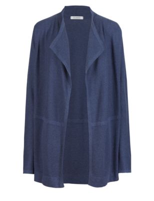Open Front Waterfall Cardigan | Classic | M&S