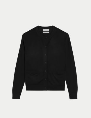 Button down outlet tie front sweater