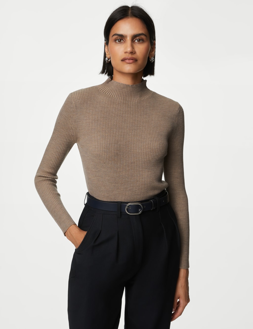 Women’s FunnelNeck Jumpers M&S