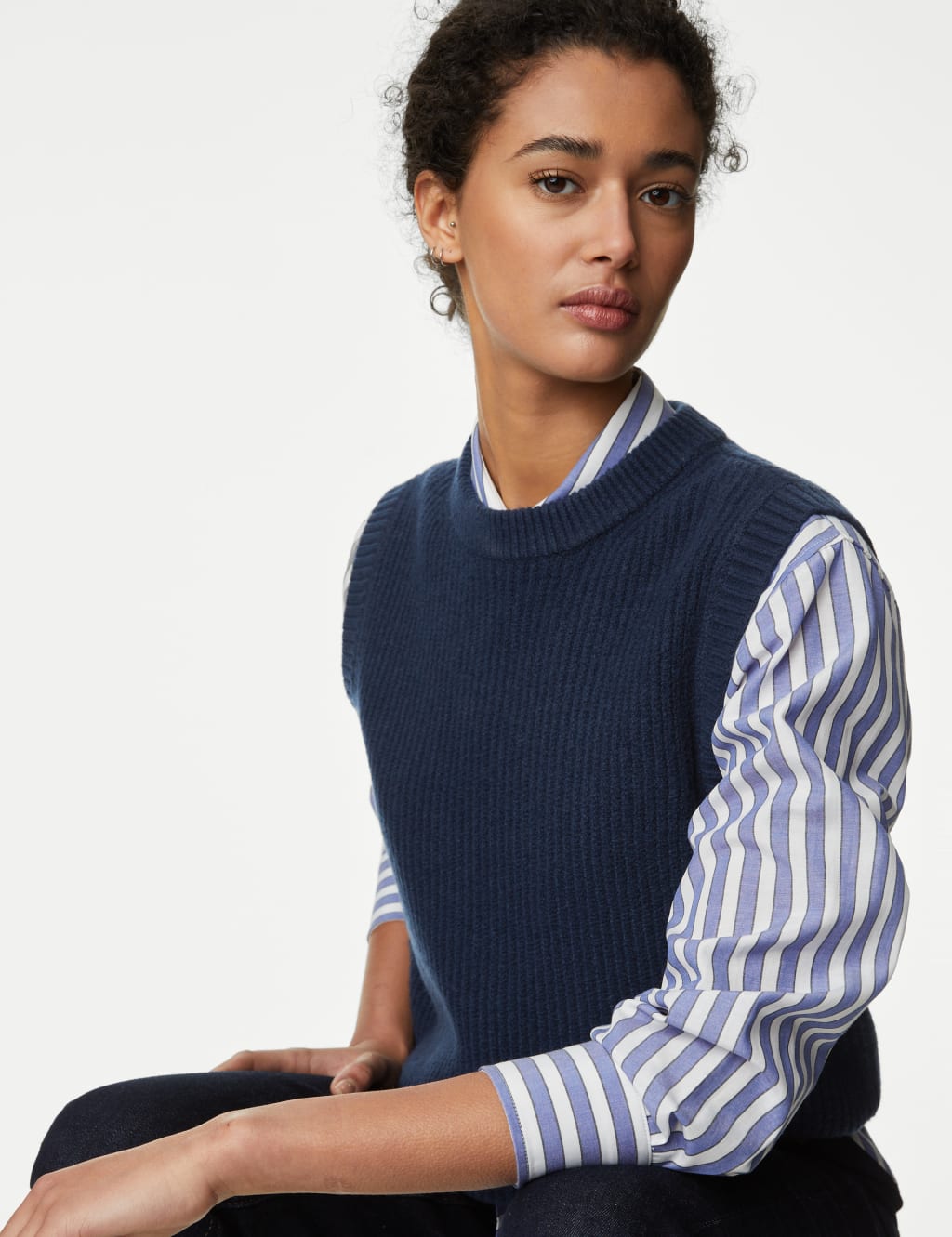 Women s Navy Jumpers M S