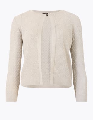 Gebreid jurkvest met glitter